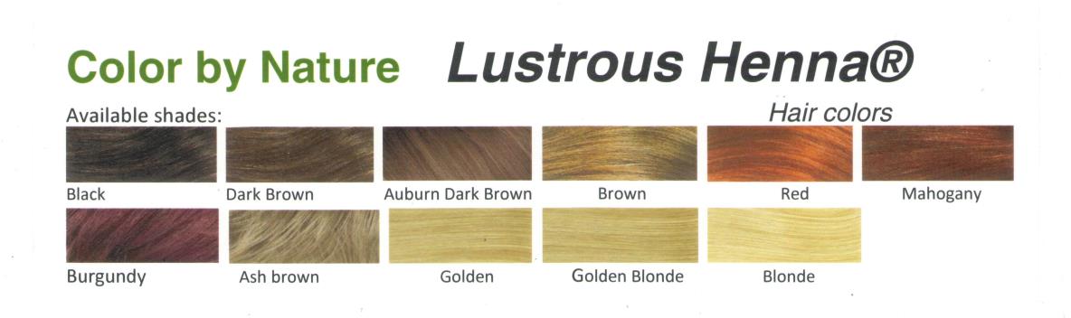 Hair colors for men and women, Color By Nature Lustrous Henna