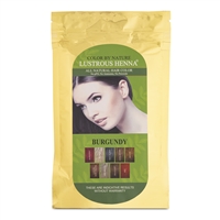 Color By Nature Lustrous Henna Burgundy - 100 Grams